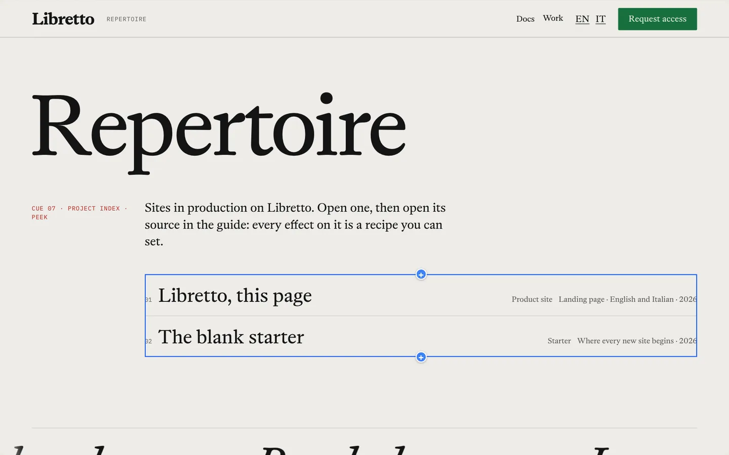 The draft of this page in the editor, with the findings bar under it